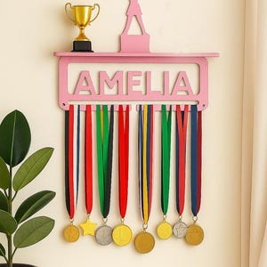 Metal Medal Holder, Medal Rack, Medal Display Hanger, Custom Medal ...
