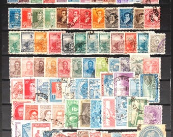 1800年代のフランス、25枚のヴィンテージ切手のコレクション、高