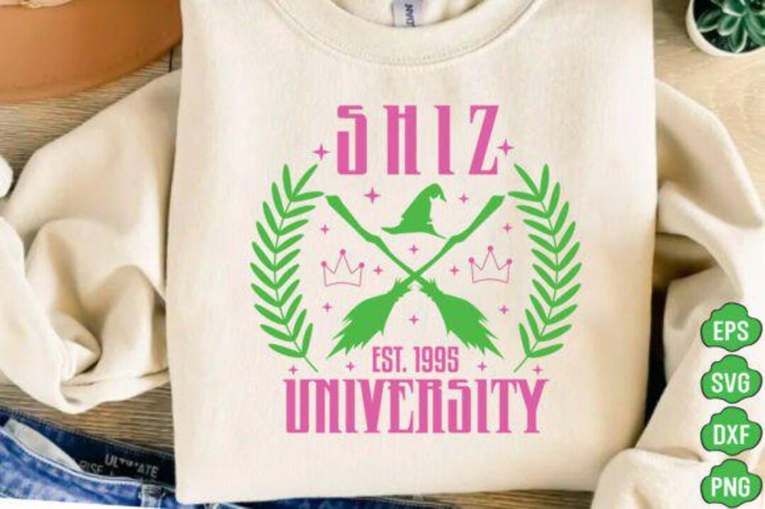 Shiz University SVG PNG | Wicked Witch Design | Digital Download - Etsy