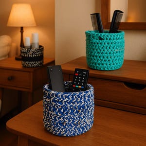 Häkelanleitung - Häkelkorb Muster, PDF, Digitaler Download, DIY Aufbewahrungskorb, einfache Geschenkidee, Home Decor