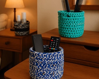 Crochet Basket Pattern PDF: Easy DIY Storage (Digital Download)