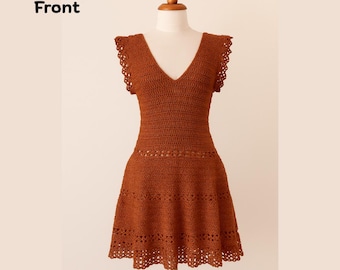 Summer Crochet Dress PDF – Size Inclusive DIY Tutorial