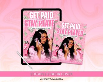 Editable Ebook Cover Template: Canva Design (8.5 x 11 px)