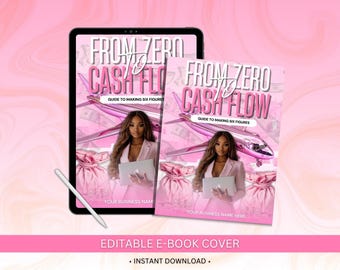 Editable Ebook Cover Template: Canva Design (8.5 x 11 px)