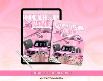 Editable Ebook Cover Template: Canva Design (8.5 x 11 px)