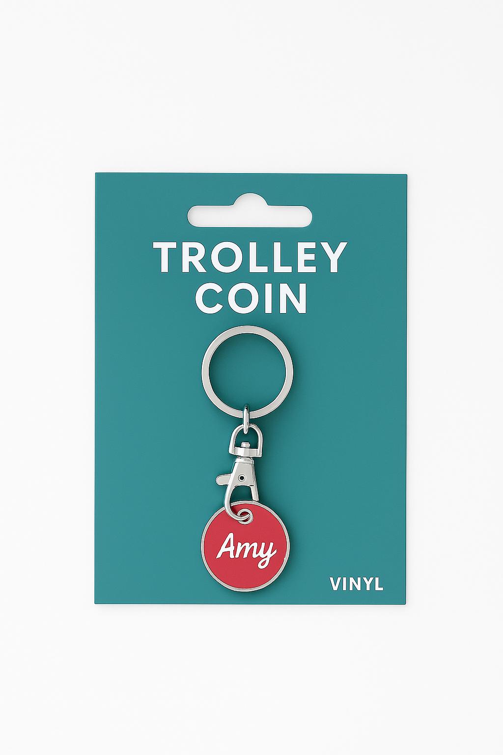 Trolley Coin Personalised UK