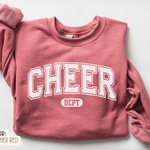 Cheer Coach Sweatshirt, Cheerleading Coach Shirt, Back to School Gift for Cheer Coach, Cheer Coach Gifts, Coaching Crewneck