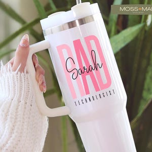 Custom RAD Tech Tumbler 40oz, Personalized X-Ray Tech Gift, Radiology Tech 40oz Travel Mug, Rad Tech Appreciation, Xray Student Gift