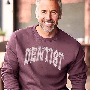 Dentist Sweatshirt, Dental Apparel, Gift for Dentist, Dental Hygienist Sweater, Dental Student Pullover, Future Dentist Clothing