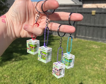 Teenage Mutant Ninja Turtle (TMNT) Funko Bitty Pop Keychains