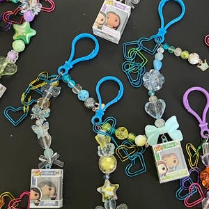 Disney Princess Funko Bitty Pop Backpack Keychain Charms