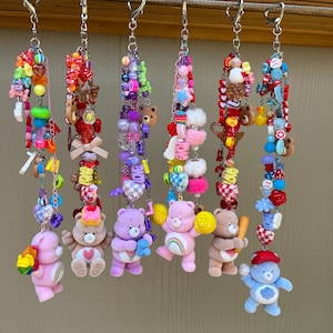 Carebears Bag Charms Keychains