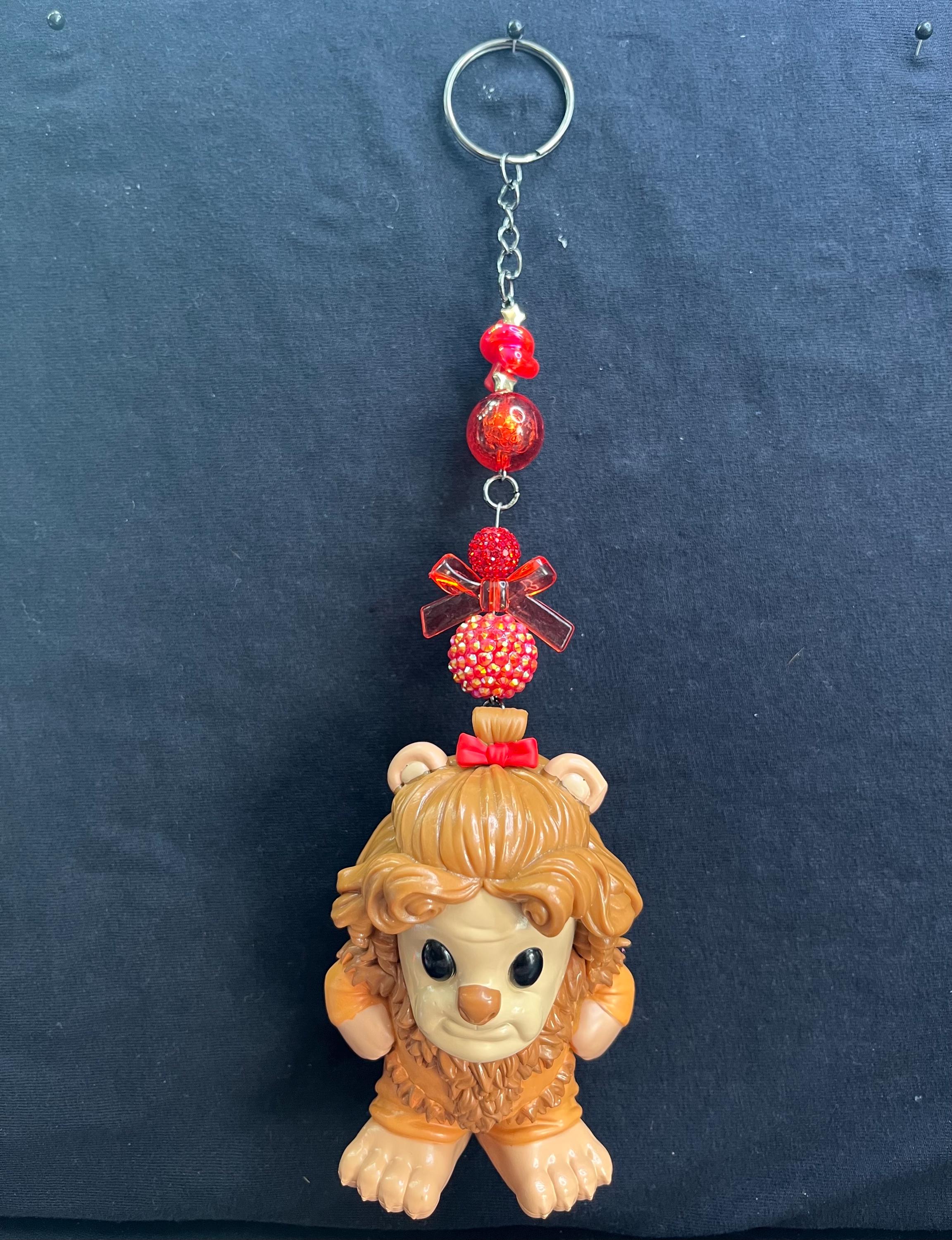 Porte-clés Coach Breloque Lion Magicien D'Oz - Multicolore - Neuf Avec étiquette