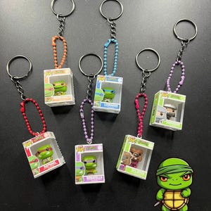 Teenage Mutant Ninja Turtle (TMNT) Funko Bitty Pop-sleutelhangers
