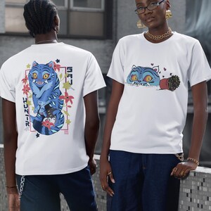 Demon Hunter Tiger Shirt, Merch Kpop Shirt, Hunters Tiger fan, Derpy the Tiger And Bird Demon Hunter Tiger Tee, Kpop Demon Hunters Shirt