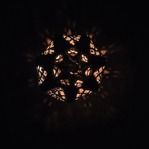 Handmade Moroccan Lantern – Vintage Metal Candle Holder – Boho Decor, Ambient Lighting