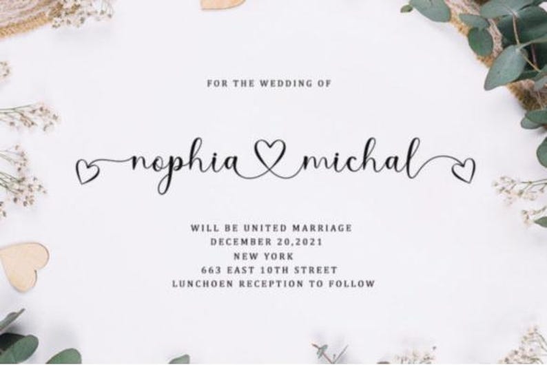 Madelyn Heart Font, Cursive Font | SVG, DXF, OTF, Ttf | Fonts Procreate ...
