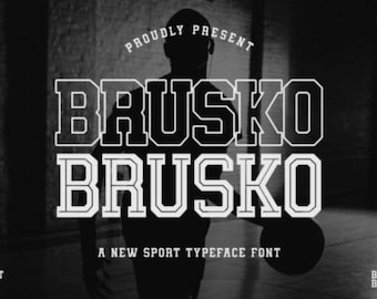 Sport Font Bundle - Baseball Font, Football Font, Futuristic Font, Display Font, Logo Font, Bold font, Branding font, Racing Font