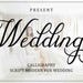 Wedding Font Bundle Elegant Handwritten Script Font Calligraphy Fonts ...