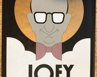Theo Dimson - Joey - 'God Created Man But I Created Newfoundland' - original silkscreen lithograph poster