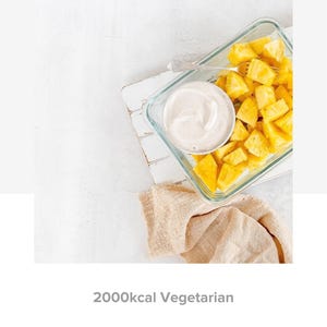 Plan de repas végétariens (2000 kcal)