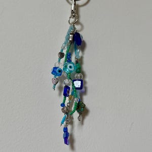 Beaded Charm Keychain