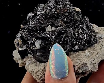 Sphalerite On Druzy Matrix Ex Richard Lewis Collection Hunan China