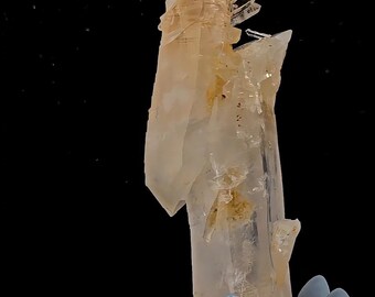 DNA Unique Blue Smoke Quartz DT Lemurian Point From Colombia