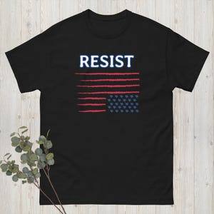 Resist, Political Shirt, Protest Shirt, FDT, Anti Trump, Anti Musk, Anti MAGA, Resistance Shirt, Subtle