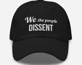 Gorra de béisbol de FDT, sutil anti-Trump.