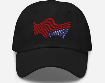 Gorra de Estados Unidos con bandera estadounidense, gorra de protesta, gorra de activista
