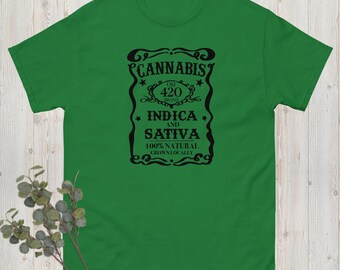 Cannabis Tee Shirt, Marijuana T Shirt, Stoner Gifts