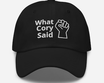 Good Trouble Hat, Cory Booker Cap, Political Hat, Protest Hat