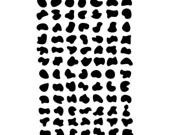 Organic Blob Shape Vector Set: Abstract Modern Design (SVG, EPS, AI)