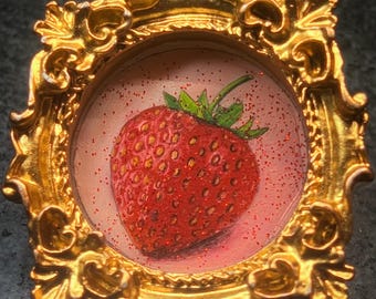 Tiny Strawberry Hanging Decor
