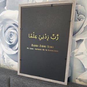 Impresión del rabino Zidni Ilma, Estudio Dua, Recordatorios islámicos