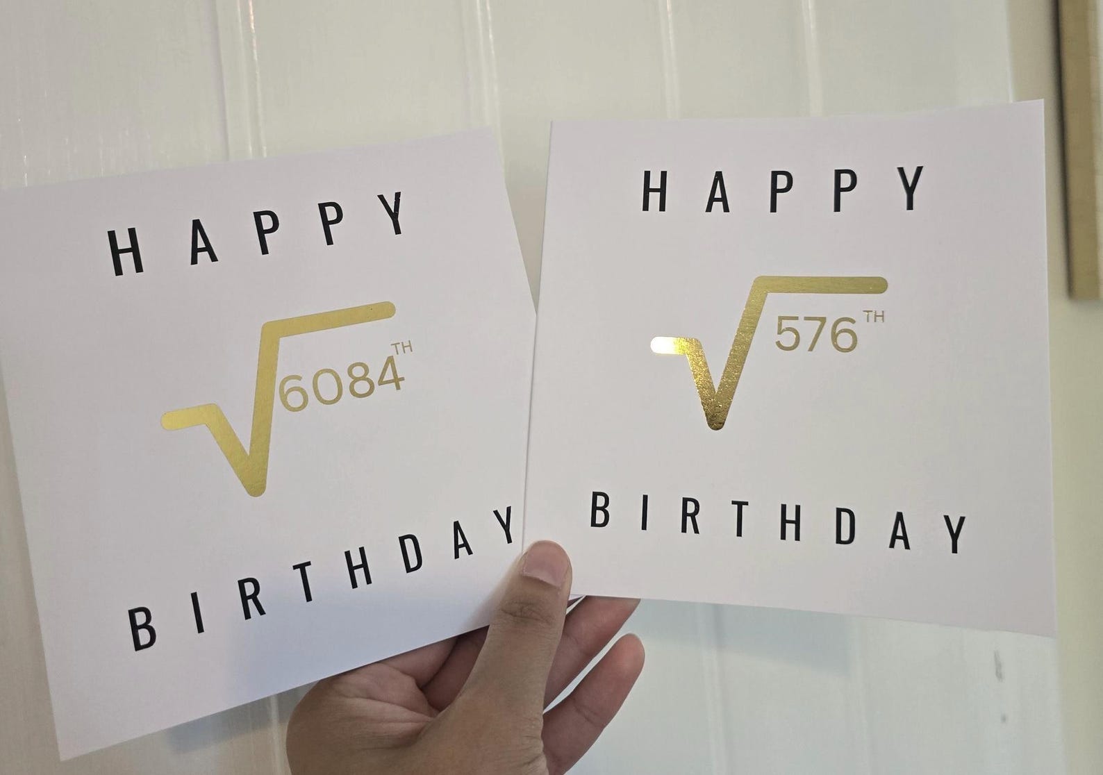 Square Root Maths Birthday Card, Mathematician Maths Teacher Numbers - Etsy