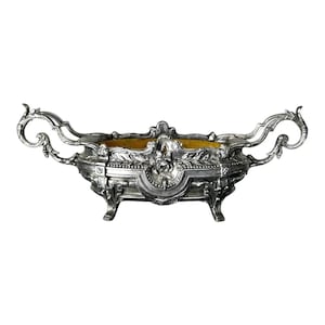 Victor&Saglier silver plated small size jardinier
