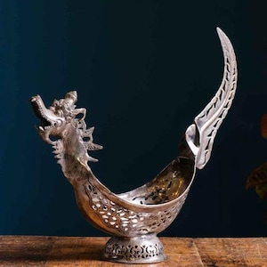 Vintage silver plated jardinier