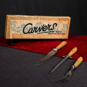Silver-Plated & Bone English Antique Serving Set – Timeless Elegance for Your Table