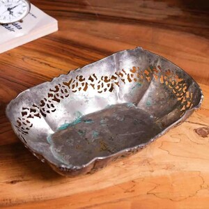 Italian silver plated antique jardinier
