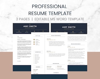 Lebenslauf Vorlage Word, Lebenslauf Vorlage, Minimalistischer Lebenslauf, Einfacher Lebenslauf, Basic Resume