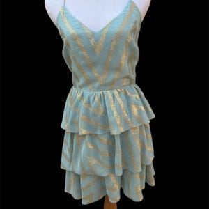 badgley mischka light blue dress Jewel Badgley Mischka Mia Pleated High Neck High Low Maxi Dress Dress main image 1
