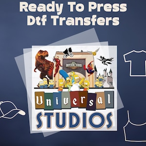Magic Wizard Heat Transfer Iron On, Disney Universal Studios Dtf,  Universal Studios Hollywood Dtf, Universal Orlando Dtf Ready To Press
