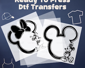 Mickey Drawing DTF, Disney Trip DTF, Disney DTF Transfer Ready to Press, Disney Dtf Print Heat Transfer, Disney World dtf, Disneyland dtf