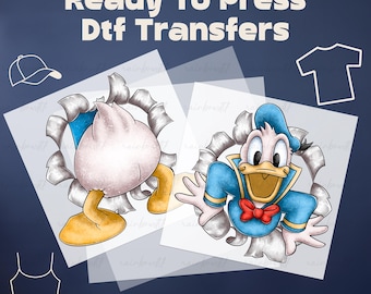 Donald Duck Disney DTF, Disney Trip DTF, Disney DTF Transfer Ready to Press, Disney Dtf Print Heat Transfer, Donald Duck Heat Transfer