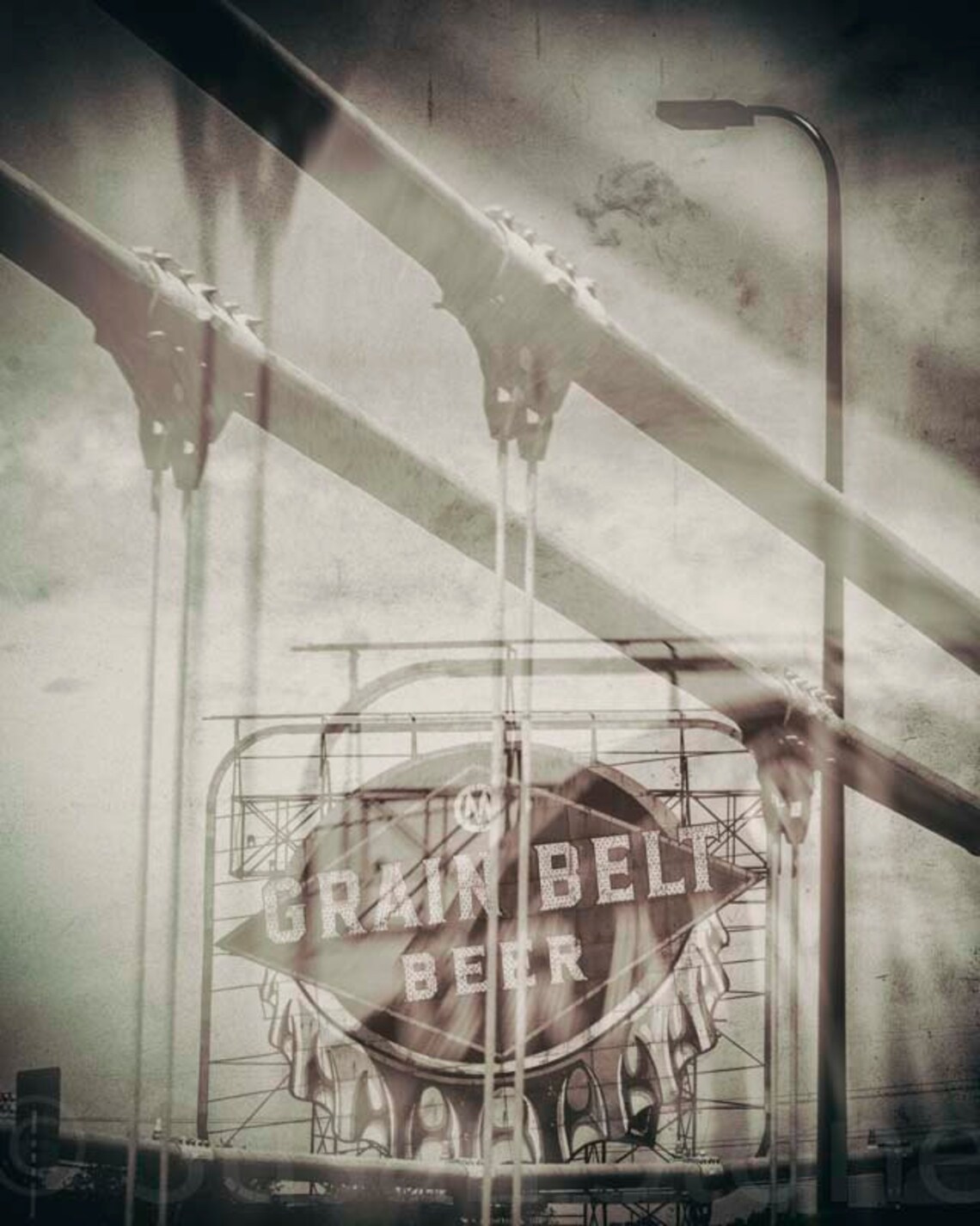 NEW Grain Belt Beer sign photo art home decor Minnesota Etsy