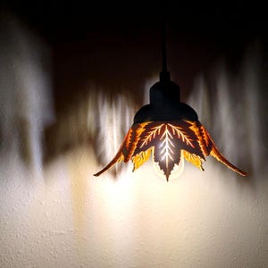 Ahornblätter Anhänger Leuchte