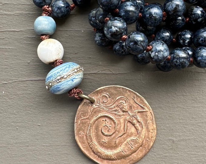 Timeless Tide Beaded Necklace