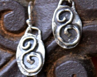 evolve earrings - whispering that message into your ears all day....inspirational and motivational